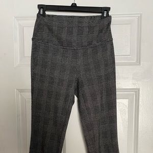 Nine West Houndstooth Grey/Black Women’s Pant- XS